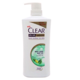 Dầu gội Clear bạc hà 650g