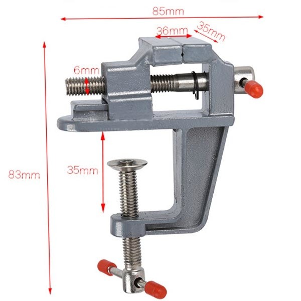 Eto mini kẹp bàn, ê tô kẹp nhỏ gọn tiện dụng - HV Store Sz642