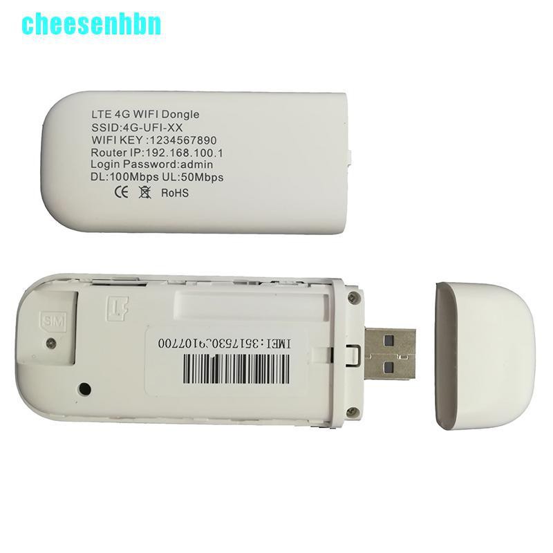 Bộ modem Wifi Hotspot USB LTE 4G đã mở khóa kiêm định tuyến không dây di động có ngăn cắm thẻ SIM