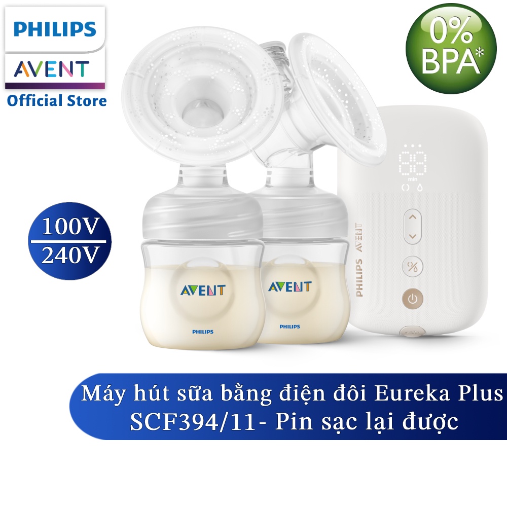 Philips Avent máy hút sữa điện đôi SCF394/11