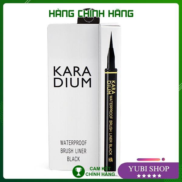 Kẻ Mắt Karadium - Hàn Quốc - Bút Dạ Kẻ Mắt Không Lem Karadium Vỏ Trắng Chính Hãng