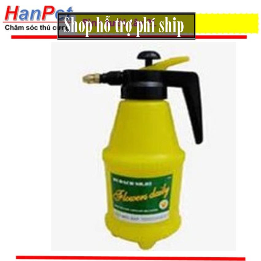 Hỗ trợ Ship- Bình tưới cây cảnh, bình phun thuốc bằng nhựa cao cấp (2 lít) sunzin 314