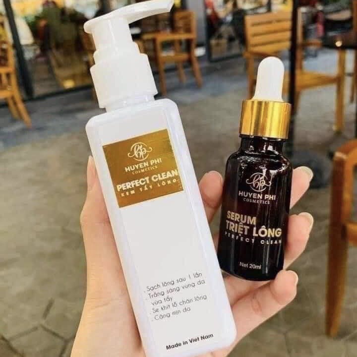 Kem Tẩy Lông Huyền Phi Chính Hãng Tặng Kèm Serum Triệt Lông