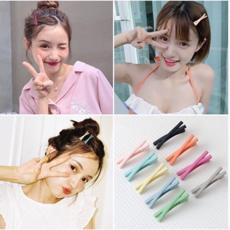 Kẹp tóc mỏ vịt cực dễ thương phong cách Hàn Quốc