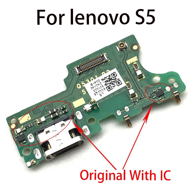 Mạch Cổng Sạc Cao Cấp Cho Điện Thoại Lenovo S5 K5 Z5 Pro Z6 Lite
