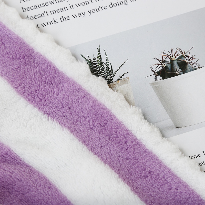 Bộ 2 khăn tắm khổ lớn Kosko vải microfiber kích thước 70x140 và 35x75cm, siêu thấm hút, không rụng lông, không phải màu