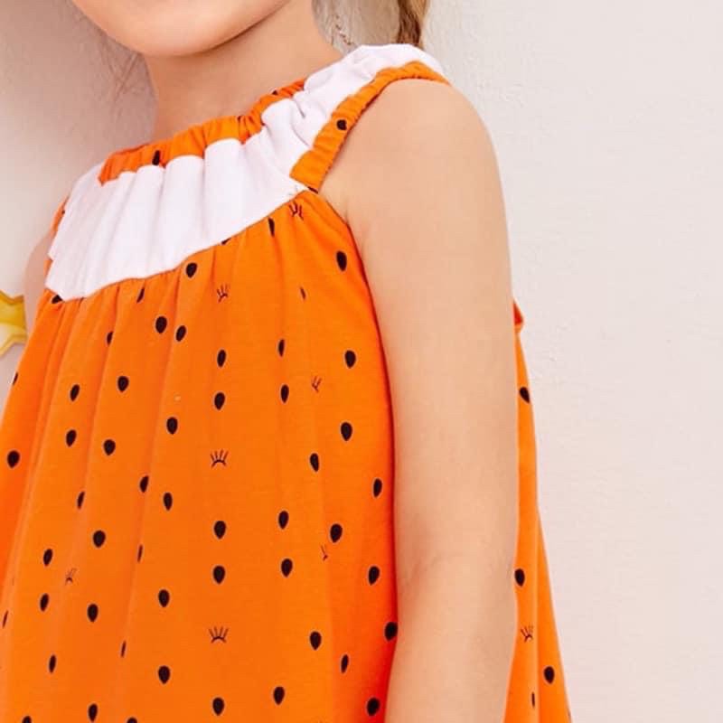 Váy sát nách dáng dài Little maven