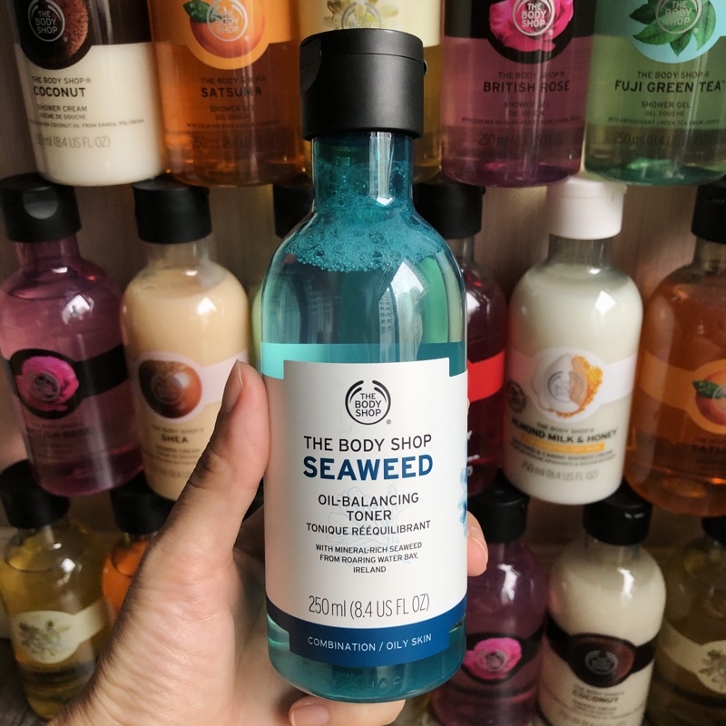 Nước cân bằng The Body Shop Seaweed Clarifying Toner 250ml