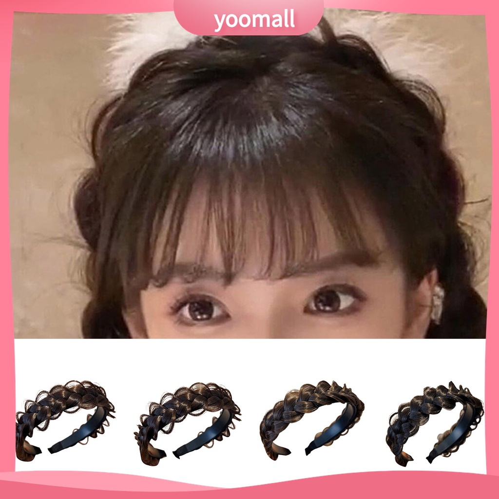 Yomall♡ Cài Tóc Giả Thắt Bím Phong Cách Bohemia Cho Nữ