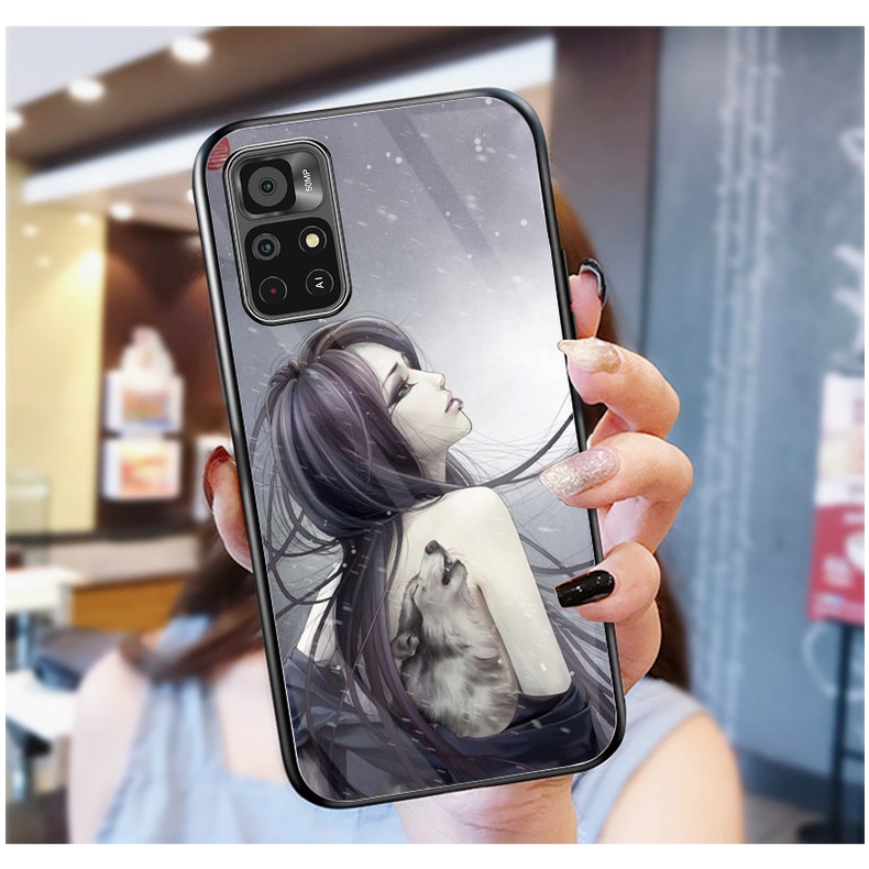 Ốp Lưng XIAOMI REDMI NOTE 11S, NOTE 11 4G, NOTE 11 5G , NOTE 11 PRO, NOTE 11 PRO 5G Ốp kính bóng cao cấp mới nhất