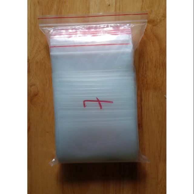 1 kg túi zip vuốt mép số 7 dùng để đựng khẩu trang y tế, khẩu trang vải,  kt 14x20 cm