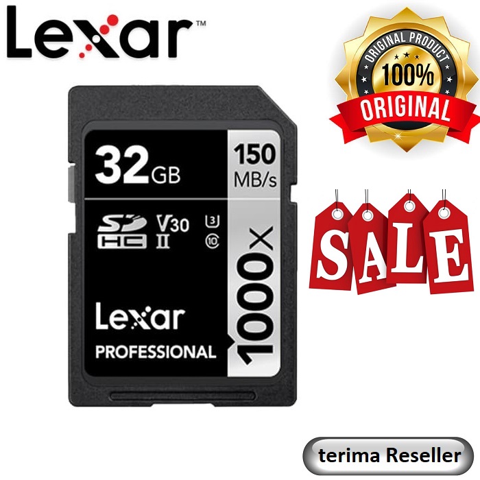 Thẻ Nhớ Lexar 32gb 1000x 150mbs Sdhc Ae685