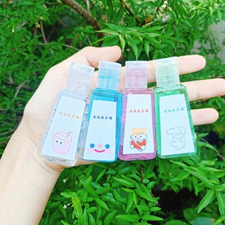 Gel rửa tay mùi trái cây hoạt tiết cute 30ml