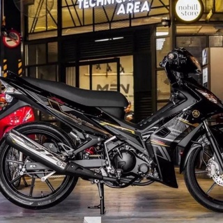 Tem rời exciter 2010 đen, tem 3 lớp không bay màu