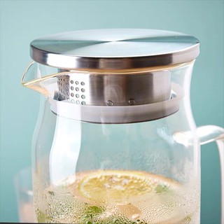 [Mã SKAMLTSM9 giảm 10% đơn 99K] Bình nước thuỷ tinh nắp inox