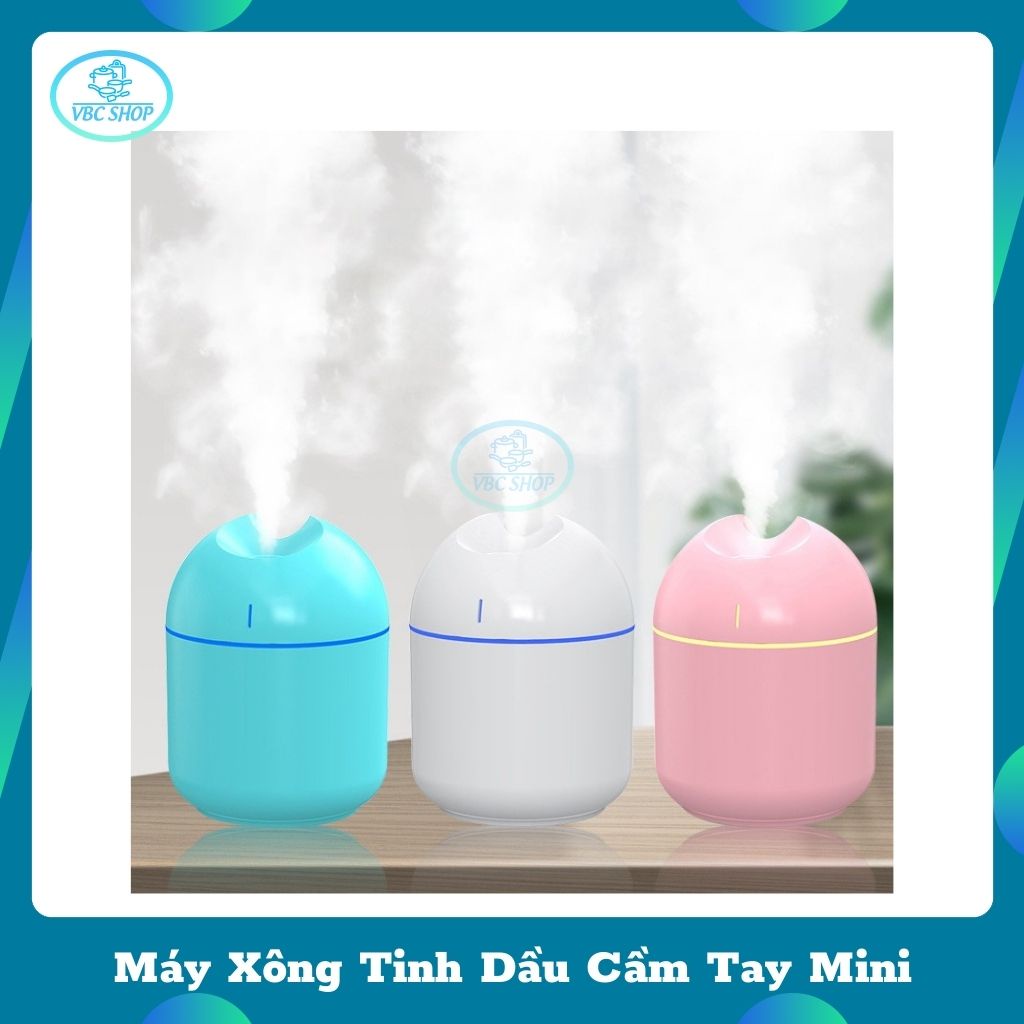 Máy Xông Tinh Dầu Cầm Tay Mini Tiện Lợi, Máy Khuếch Tán Tinh Dầu Dưỡng Ẩm Da Tiện Dụng