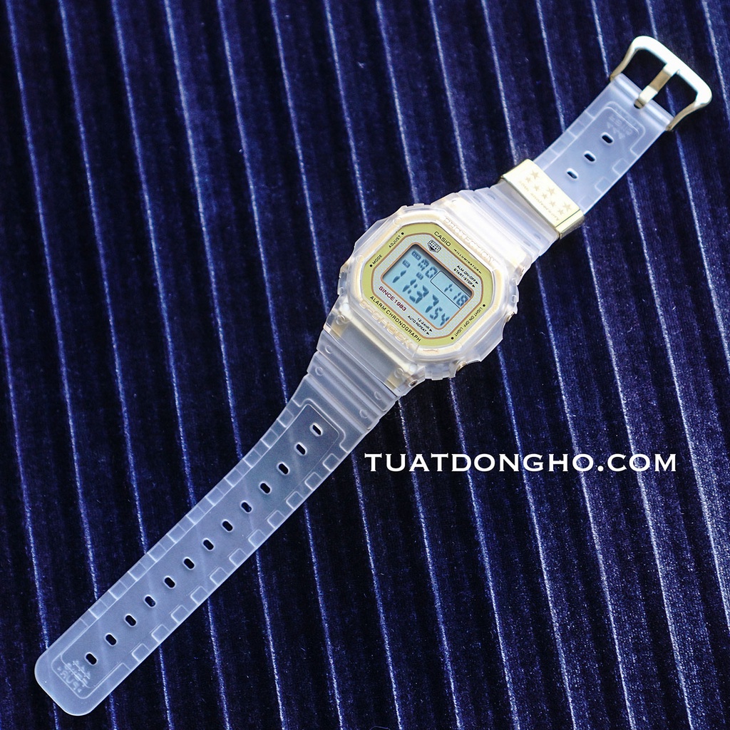 Đồng hồ thể thao nam nữ Shock DW-5035E-7DR Siêu cao cấp Full chức năng , Full phụ kiện