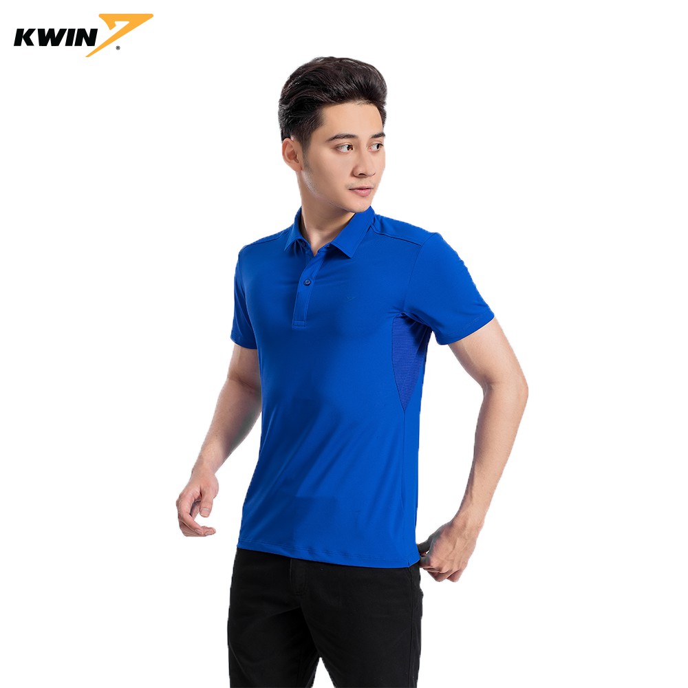 Áo phông nam có cổ KWIN chính hãng, dáng ôm khoẻ khoắn, chất liệu cao cấp thoáng mát | BigBuy360 - bigbuy360.vn