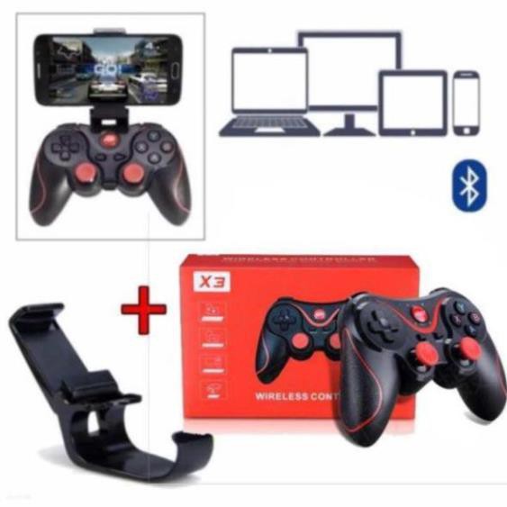 TAY CẦM CHƠI GAME BLUETOOTH T3 - TAY CẦM GAME TERIOS T3 - GAMEPAD T3 / X3/X7/C8S