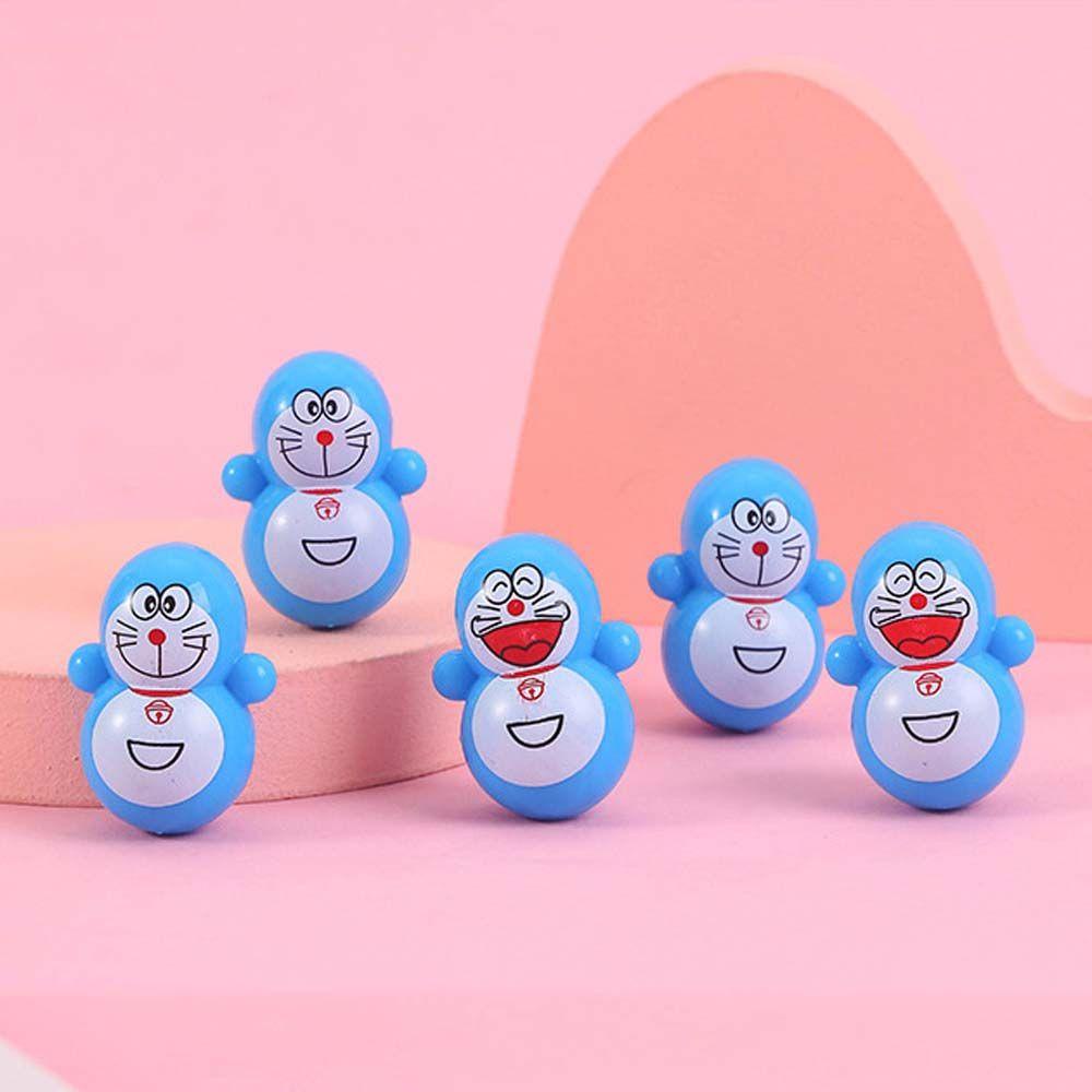 Set 10 Đồ Chơi Xoay Hình Doraemon Giúp Giảm Căng Thẳng