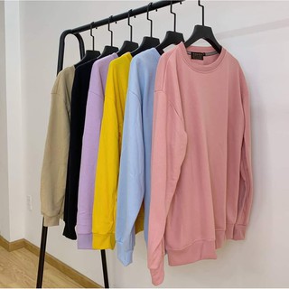 Áo SWEATER TRƠN BASIC ĐỦ MÀU Unisex