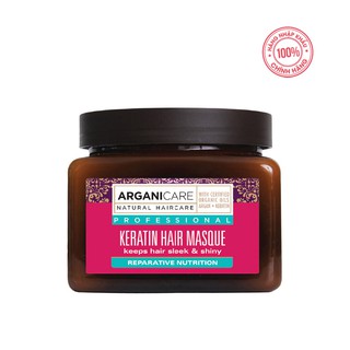 Mặt Nạ Ngăn Ngừa Tóc Hư Arganicare Keratin Hải Masque 500ml