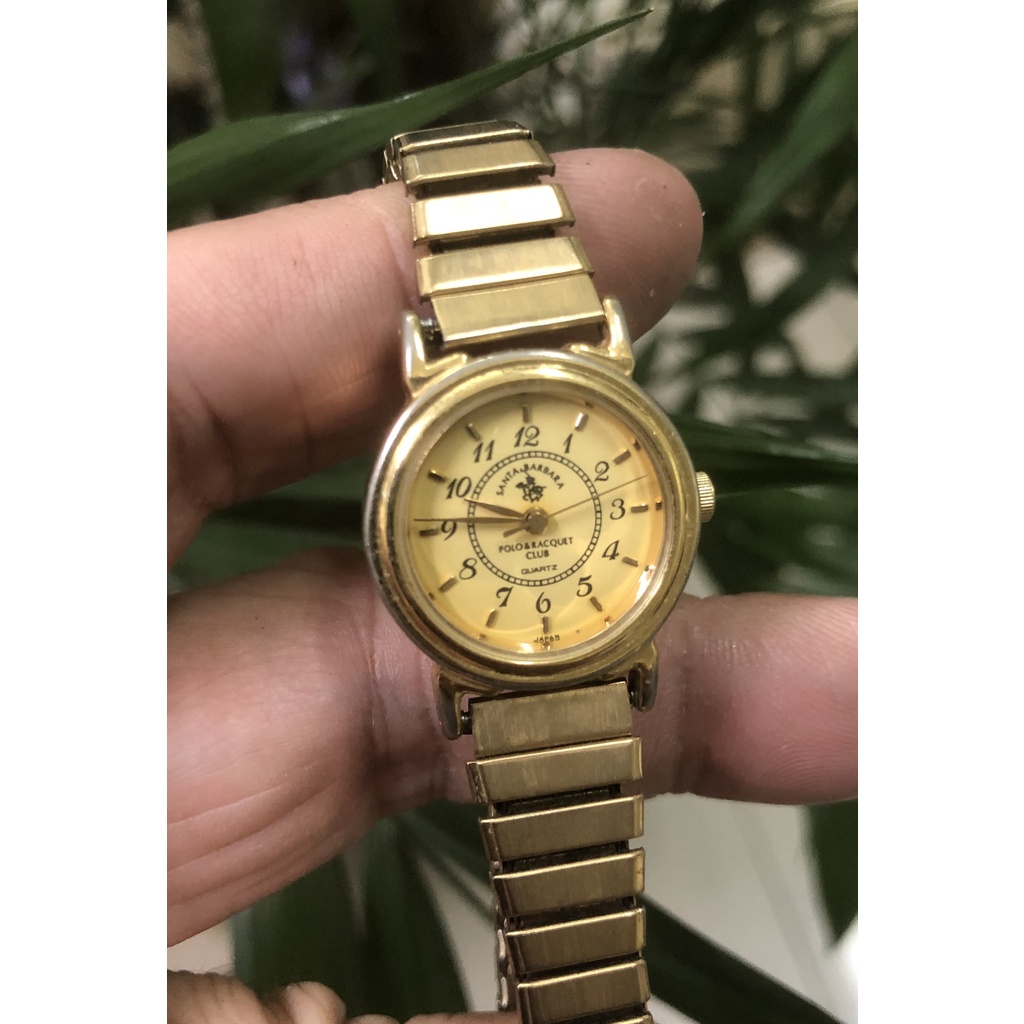 Đồng hồ nữ polo barbara dây chun