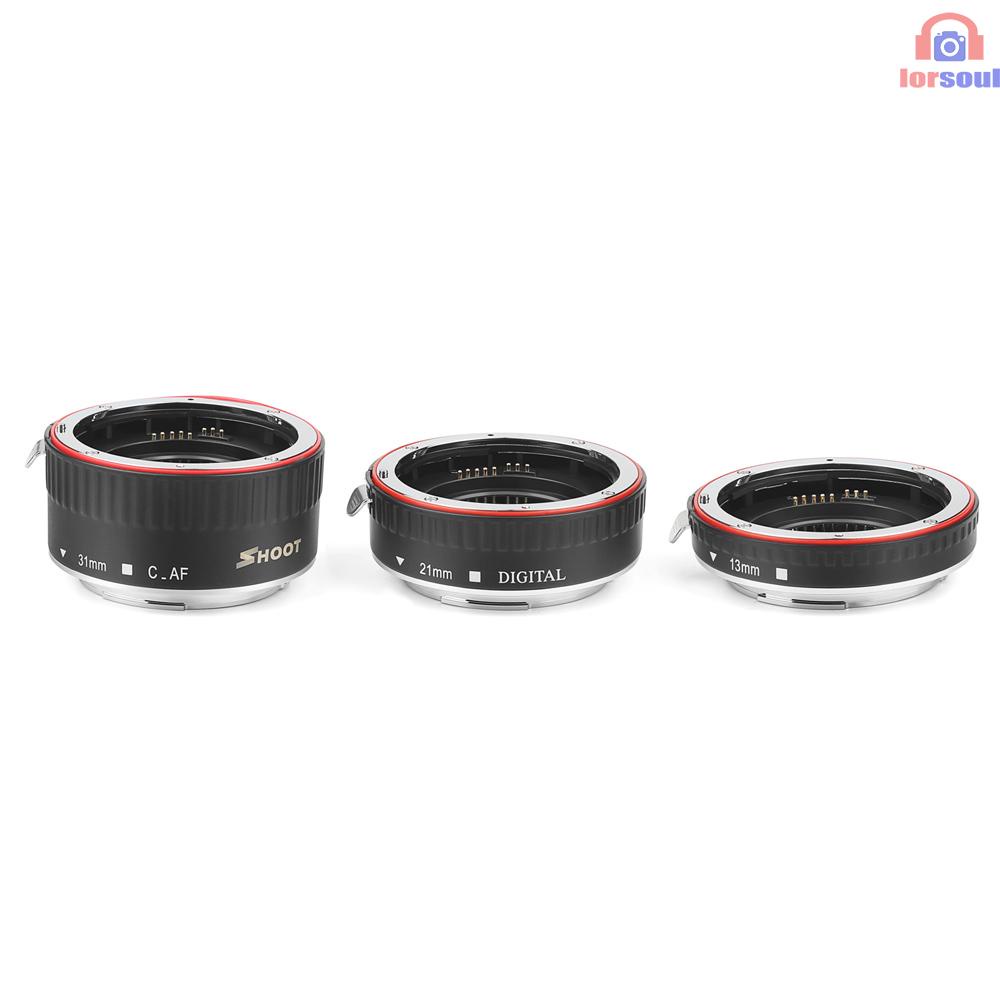 Bộ Ống Kính Lấy Nét Tự Động Shoot Xt-364 13mm 21m 31mm Thay Thế Cho Eos 550d / 600d / 650d / 700d / 750d / 7d / 800d / 7d