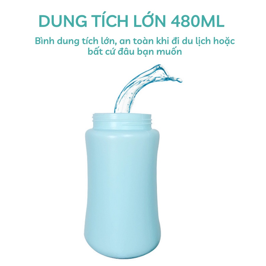 Bình Đi Tiểu Cho Bé Gái YOOTA BABY 480ml Chống Tràn Chống Hôi Tiện Lợi