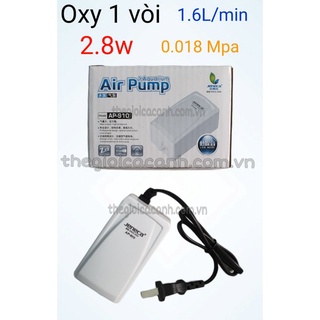 Máy Sủi Oxy Jeneca AP-910 1 Vòi cho hồ cá – Tặng Dây Và Cục Sủi Oxy