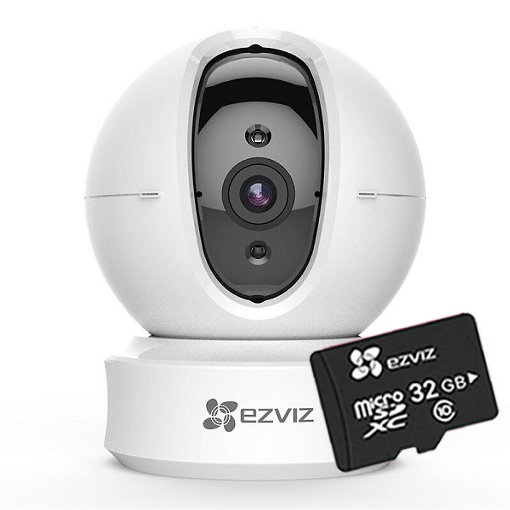 Camera IP Wifi Ezviz C6CN 720P (CS-CV246-B0-1C1WFR) + Thẻ nhớ Ezviz 32GB | BigBuy360 - bigbuy360.vn
