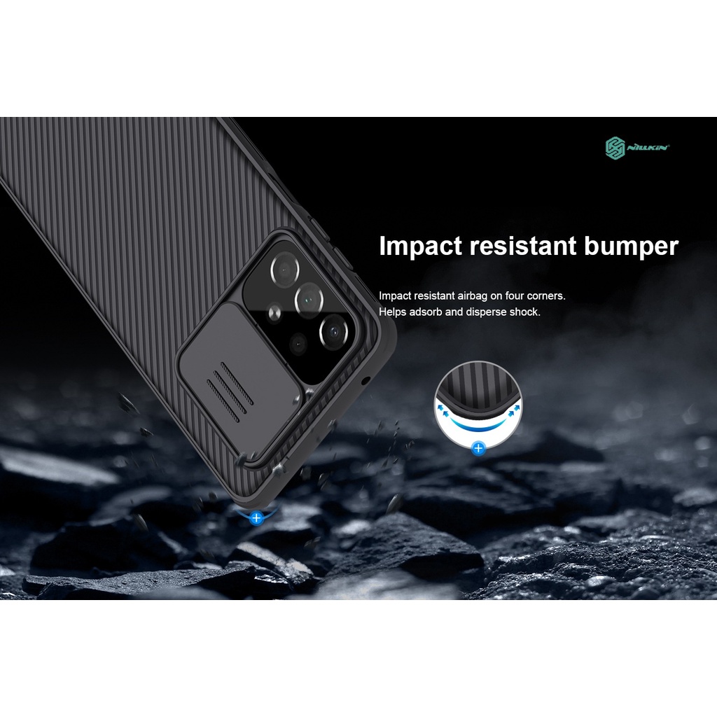 Ốp lưng Samsung Galaxy A53/A73 NILLKIN CamShield Pro Ống kính trượt Bảo vệ máy ảnh ốp lưng cho Samsung Galaxy A53/73 5G