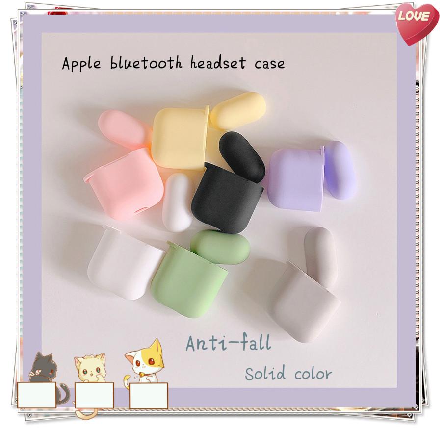 Vỏ bọc hộp sạc tai nghe bằng silicon dễ thương dành cho Airpods 1 2