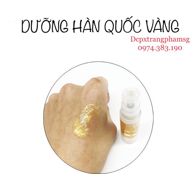 Dưỡng Môi Mày Hàn Quốc Tinh Chất Vàng Combo 5 tuýp dưỡng | Dưỡng Sau Xăm