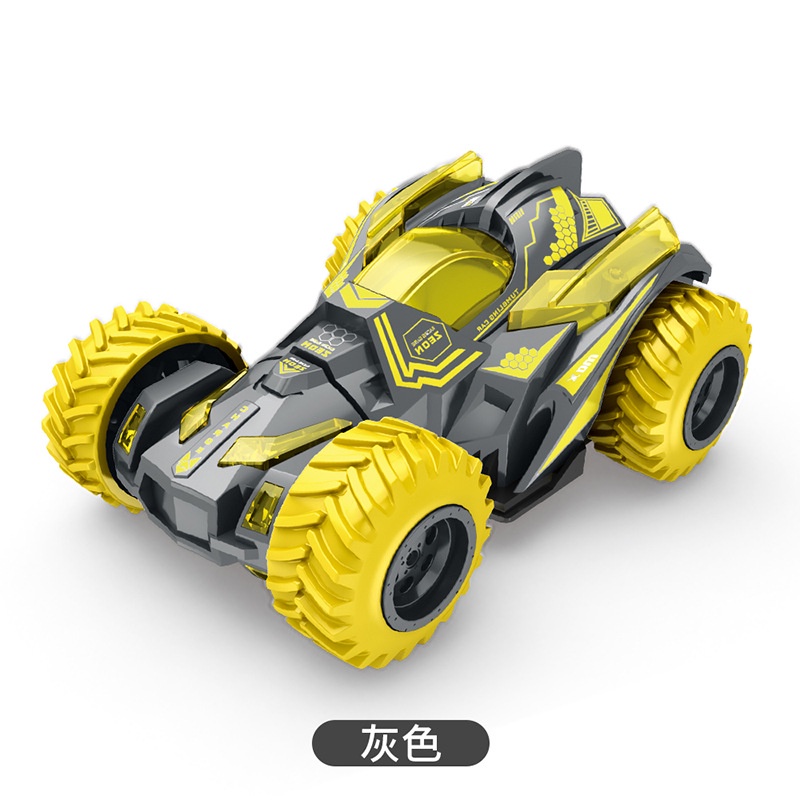 Mô hình đồ chơi xe hơi địa hình bốn bánh xoay hai mặt dành cho trẻ em