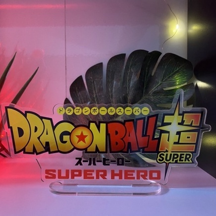 mô hình logo DRAGONBALL 2d, standee logo 7 viên ngọc rông, trang trí sưu tập, trưng bày, quà tặng sinh nhật, kỷ niệm