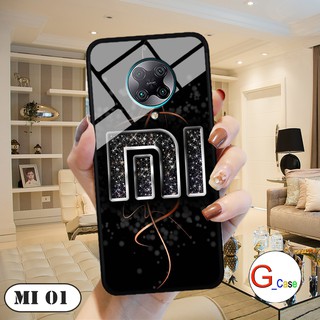 Ốp lưng Xiaomi Mi K30 Pro/ Poco F20 Pro - lưng kính in logo hãng điện thoại