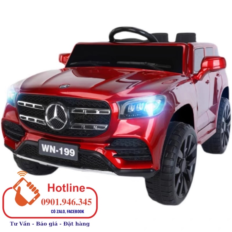 Xe Ô tô Điện Trẻ Em Mercedes Lucky 199