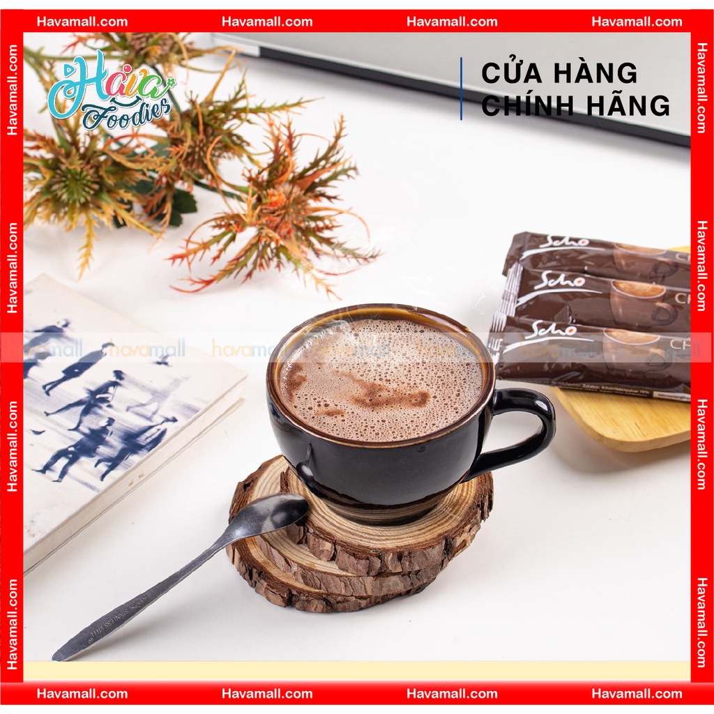Bột Cacao Dinh Dưỡng Scho Hộp 10 Gói - Instant Chocolate Drink