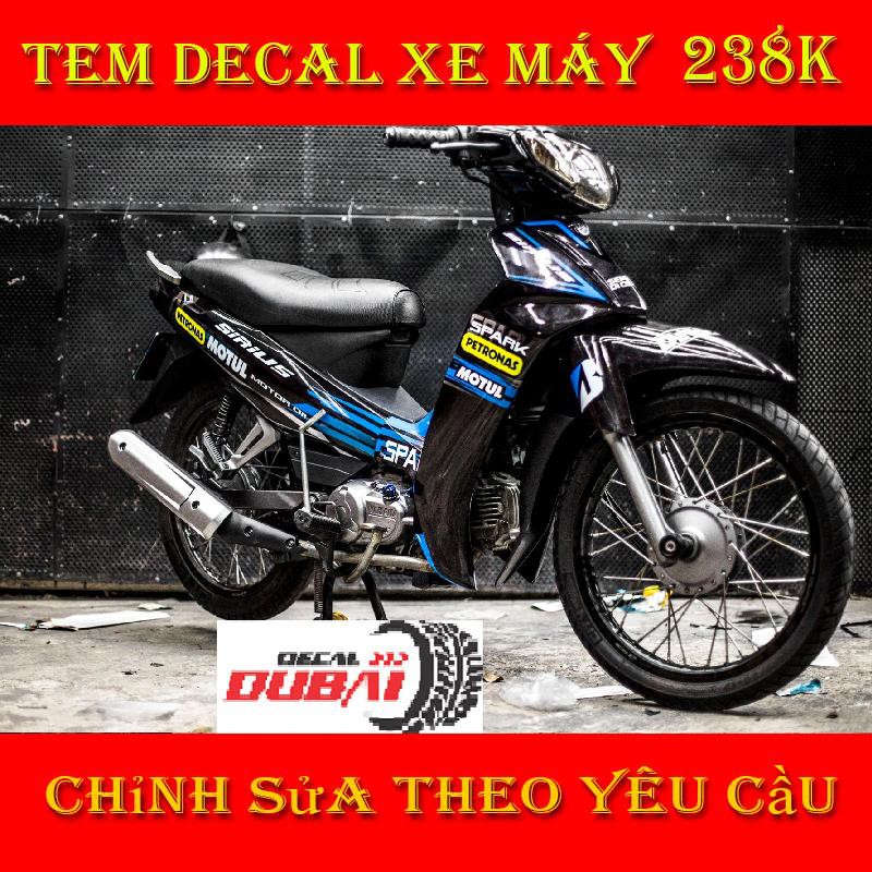 Tem Trùm Sirius Đen Spark Motul