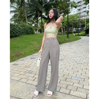 Quần dài ống rộng Gray Pants