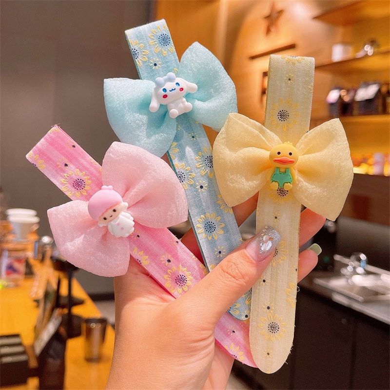 Băng Đô Cài Tóc Thời Trang Hè Xinh Xắn Cho Bé Gái