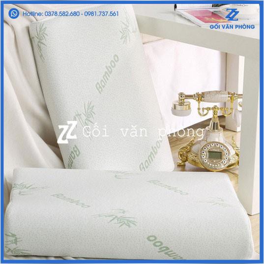 [ CAO SU NON ] Gối Ngủ Vỏ Sợi Trẻ Bamboo Hàng Loại 1 Cao Cấp ZURI PILLOW GDH-03