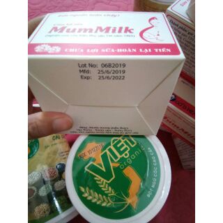 Ngũ cốc cao cấp  organic viêt (mẫu mới mẹ sữa) , cốm mummilk lợi sữa