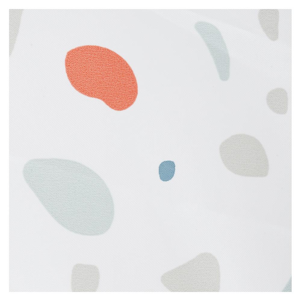 Homebase MOYA Giỏ để đồ giặt hình tròn RL-ACS21094 bằng Polyester 55X42X42CM họa tiết đồ họa
