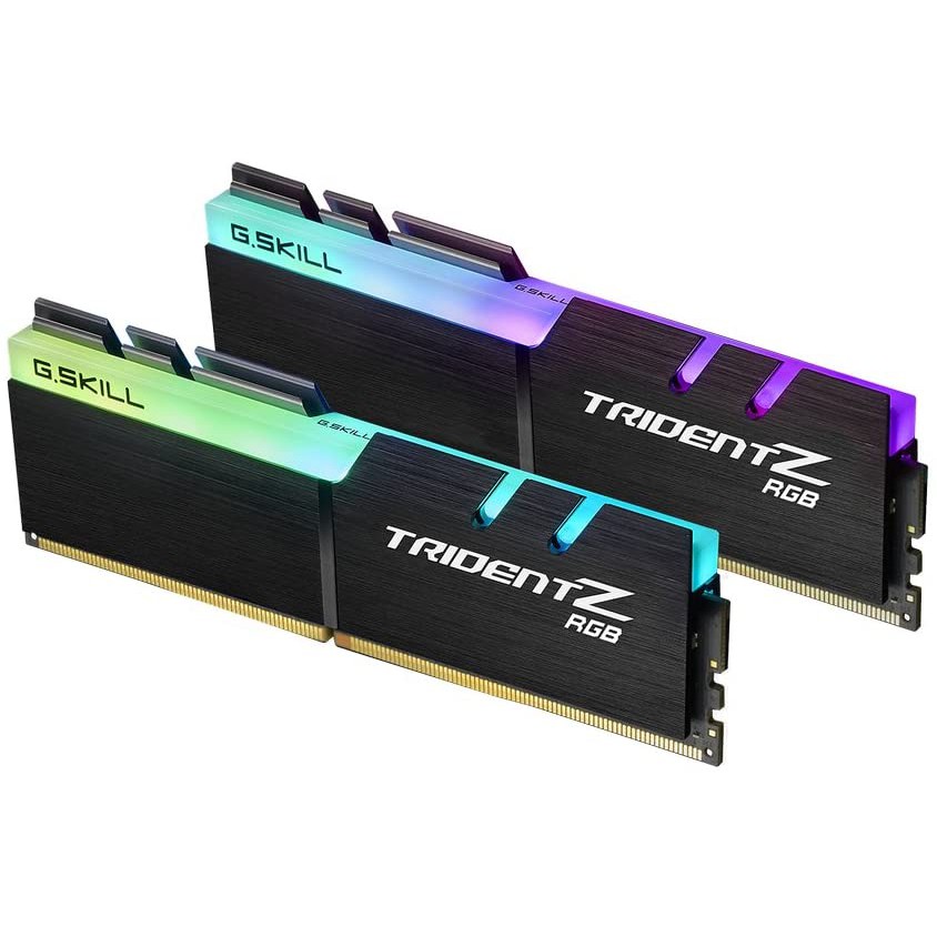 Ram G.skill Trident Z RGB 32GB (2x16GB) DDR4-3200MHz-F4-3200C16D-32GTZR  - Chính hãng, Mai Hoàng phân phối và BH