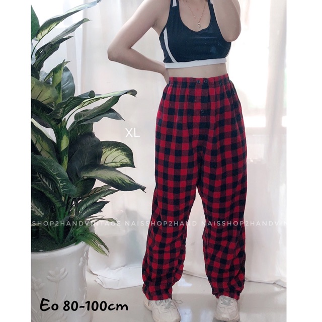Quần flannel pants