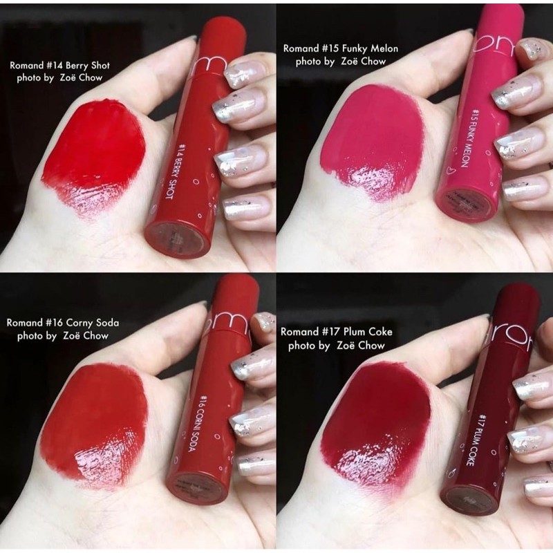 Son bóng ROMAND JUICY LASTING TINT