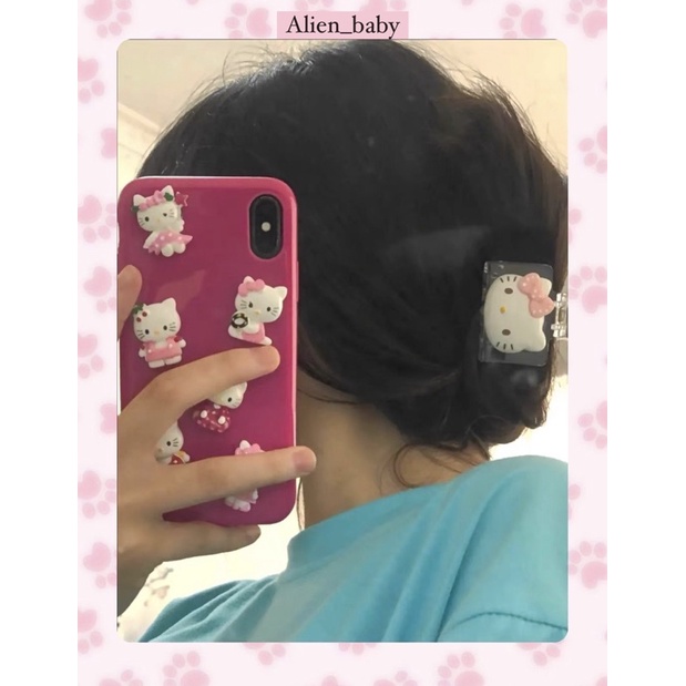 SẴN kẹp tóc hello kitty