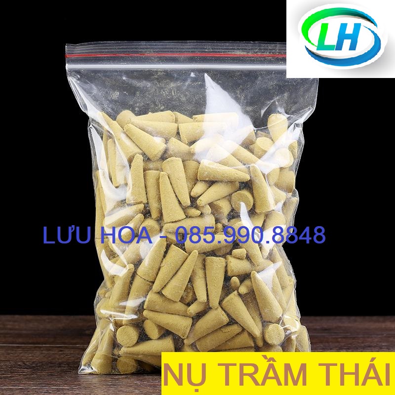 Nhang trầm hương hình nón cao cấp, Nụ trầm hương Thái Lan - Túi 250 nụ hương rất thơm . .